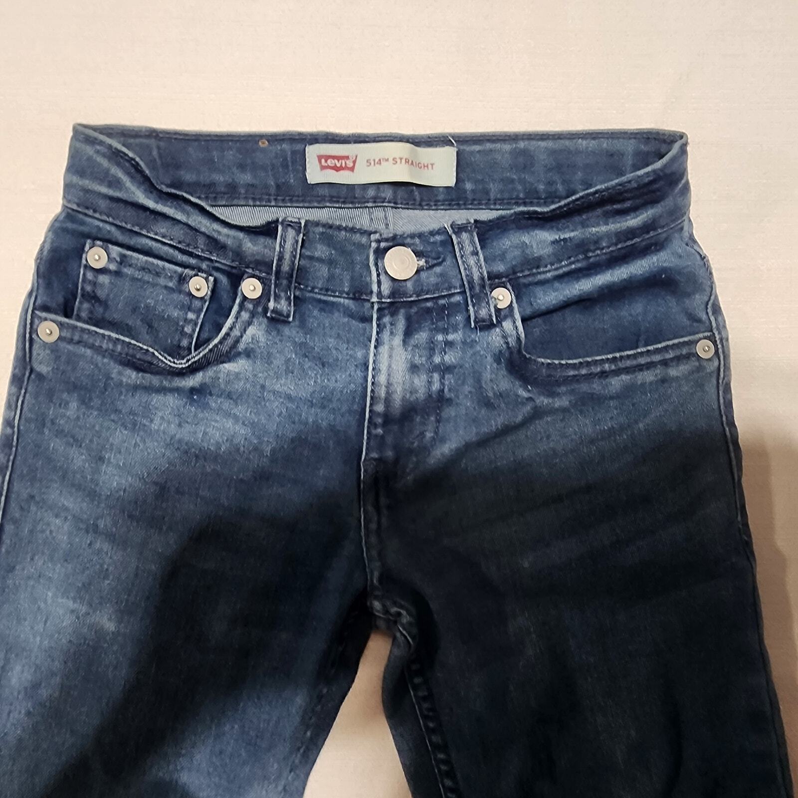 Levi’s straight 514 8 reg W24” L22 boy’s