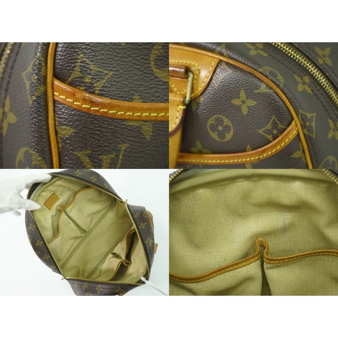 Louis Vuitton Trouville Monogram Canvas Handbag M42228 Brown 11″x9.1″x4.7″