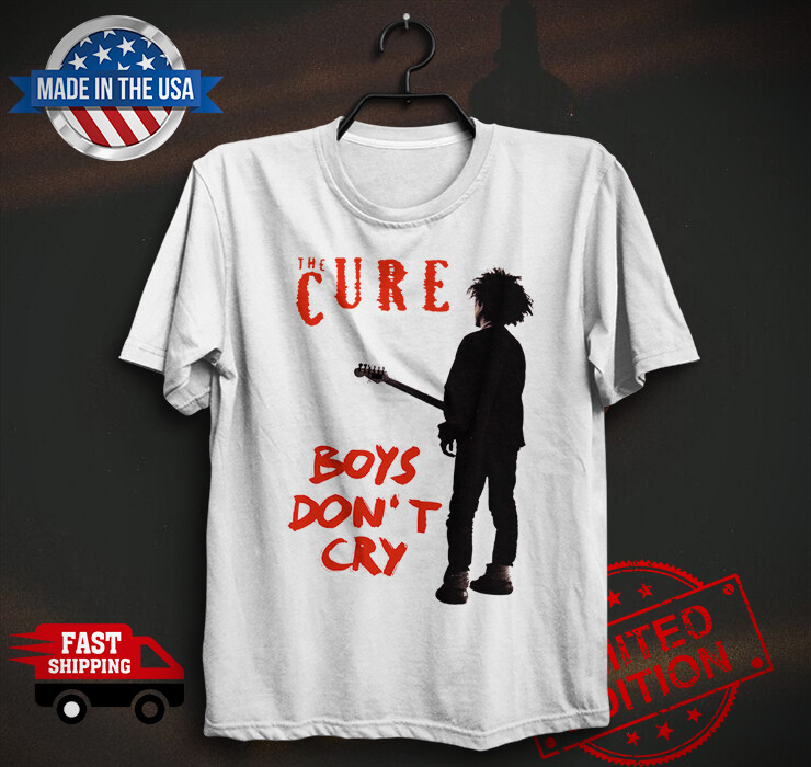 The Cure Rock Band T-Shirt Robert Smith Boys Don’t Cry Three Imaginary Boys,New