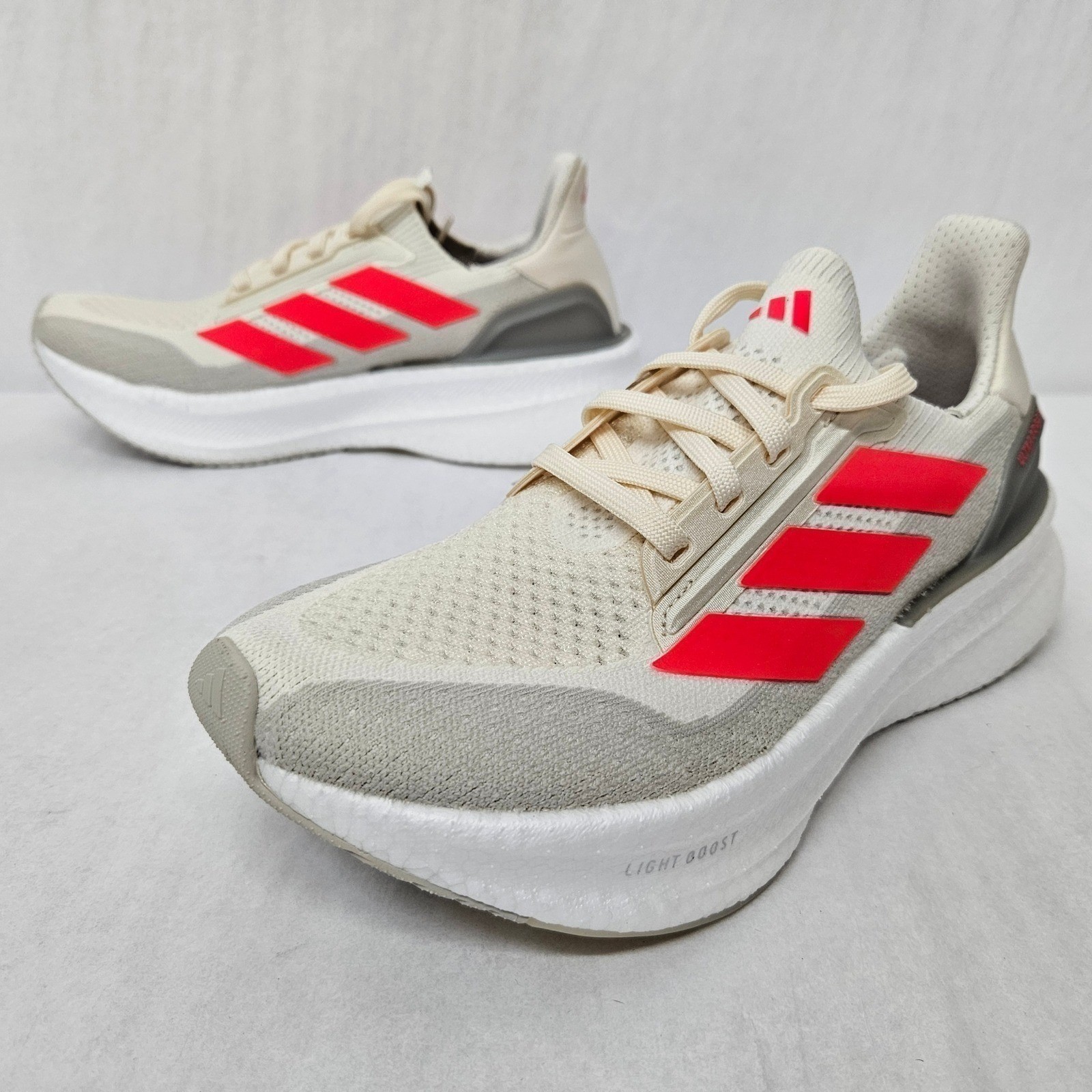 Adidas Ultraboost 5X W Running Shoes JH9021 Wonder White Red Women’s Size 8.5