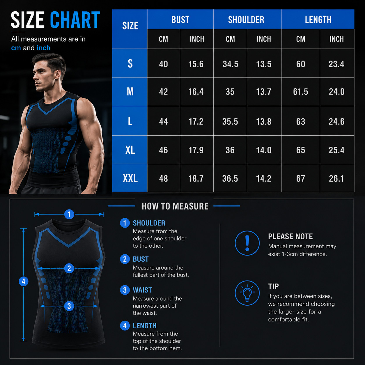 Mens Compression Tank Top Sleeveless Gym Workout Athletic Base Layer Shirt