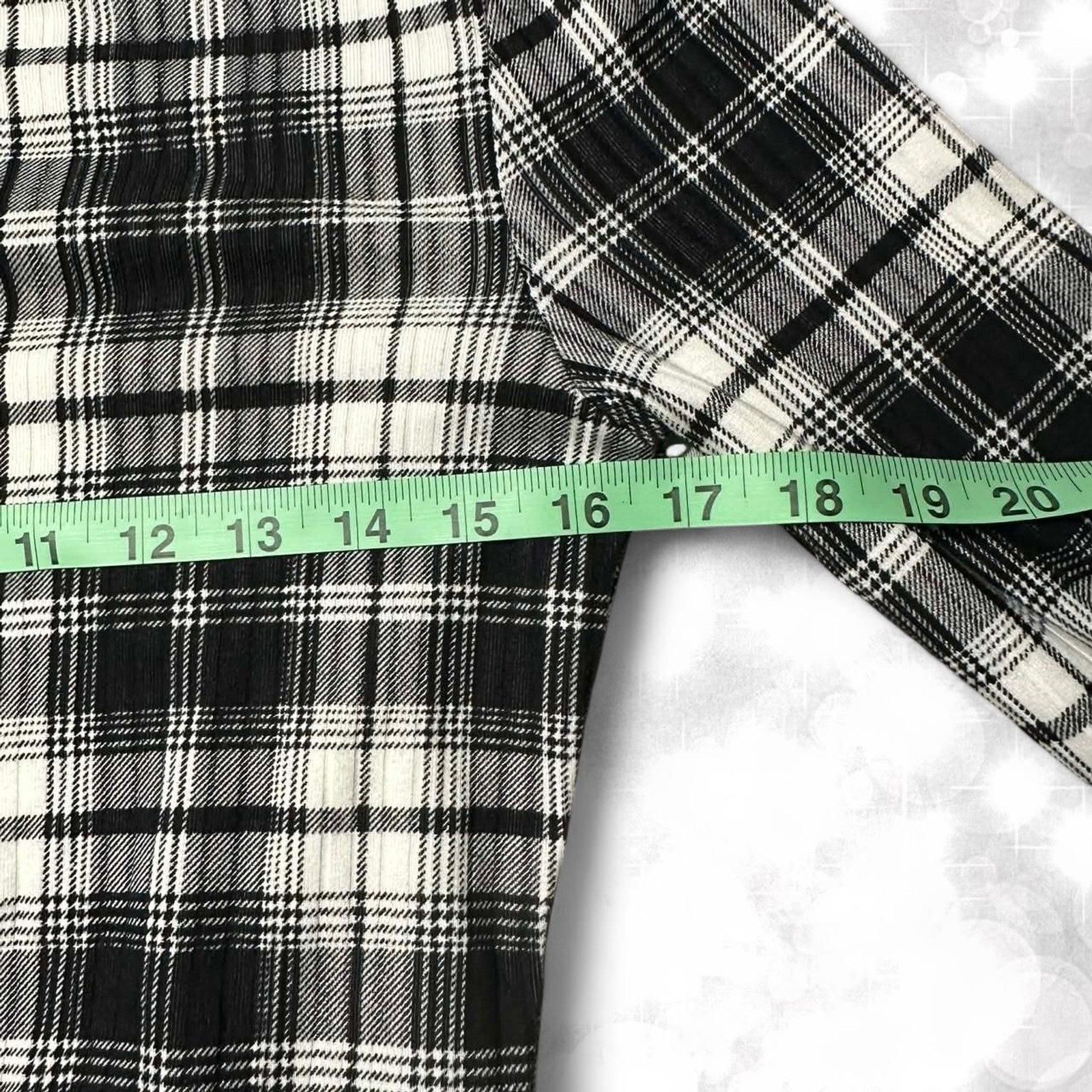 Alt style babydoll goth plaid long sleeve mini/midi dress