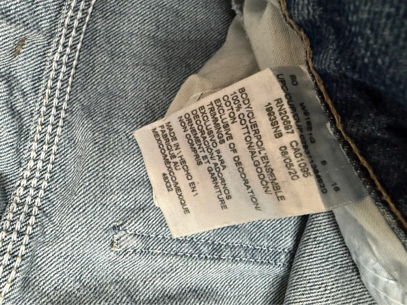 Men’s Dickies Jeans Carpenter Blue Medium Wash Waist 48 Length 32