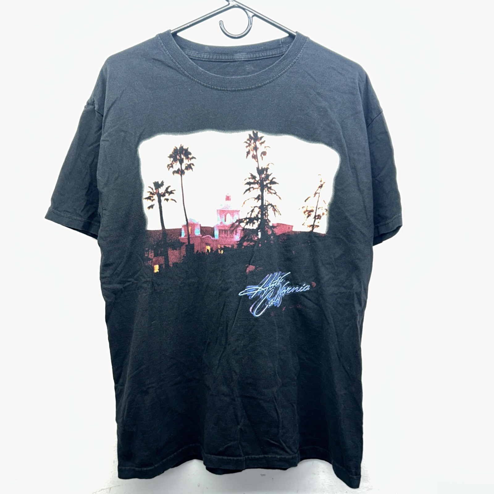 The Eagles Hotel California Concert Tour Black T-Shirt Size Large