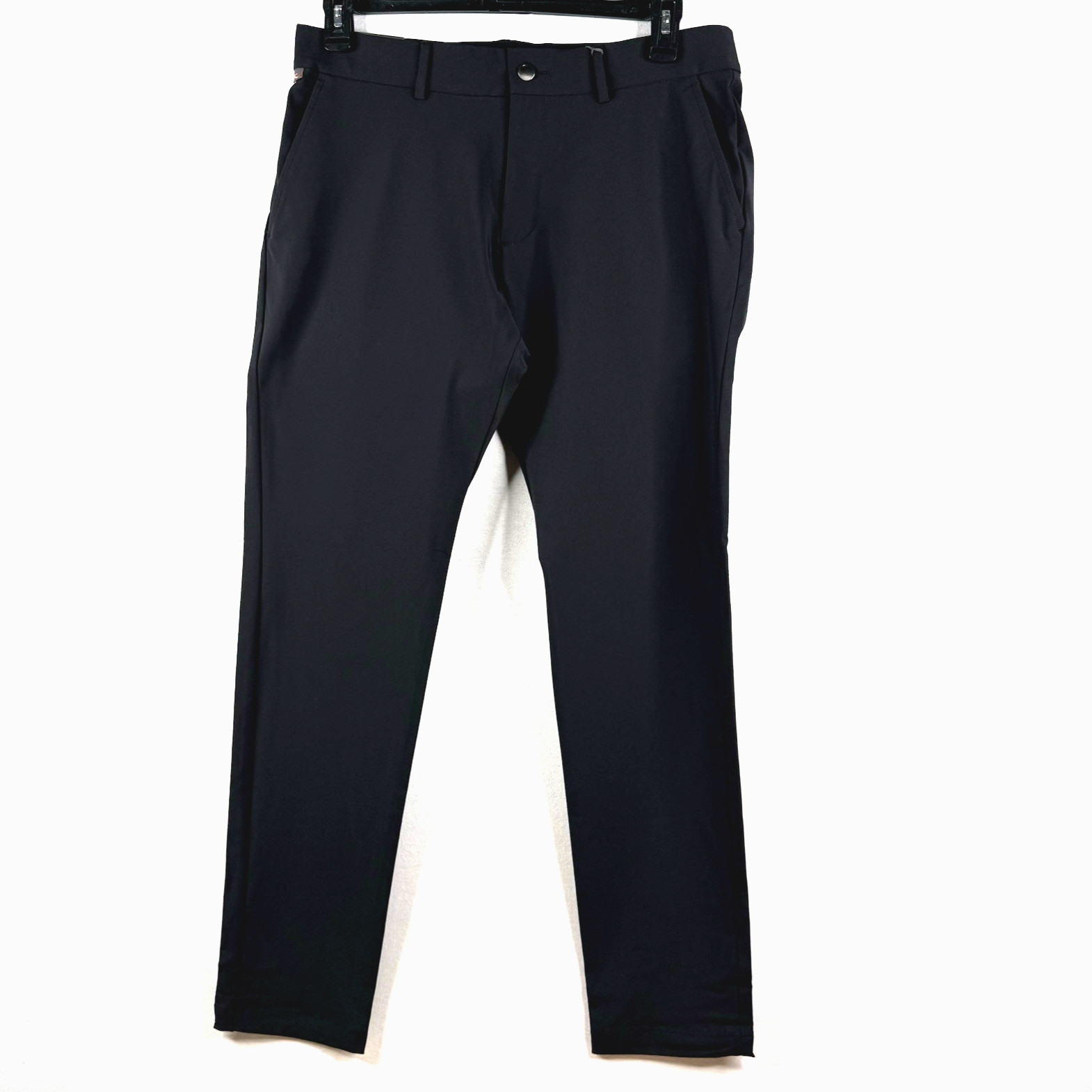 KJUS Men’s Javier Active Golf Pants Tailored Fit Black K00187-02