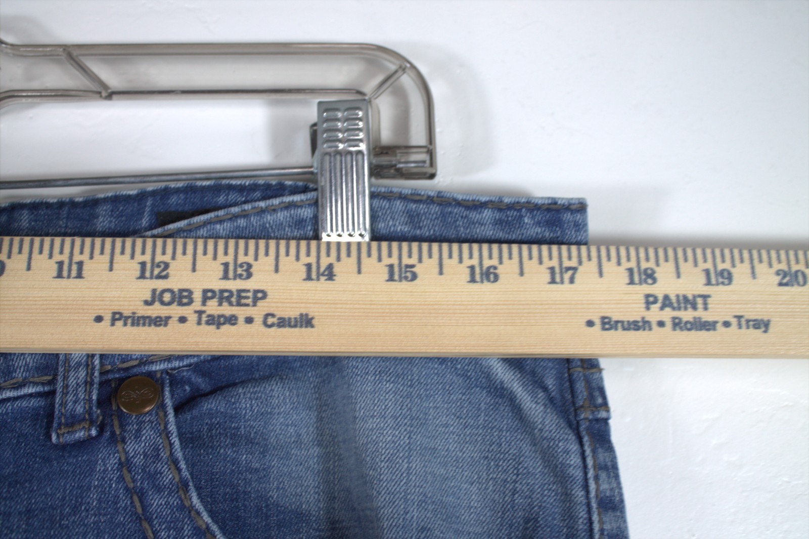 ROCK 47 Wrangler denim slim straight men’s jeans 34 X 36 cowboys western jeans