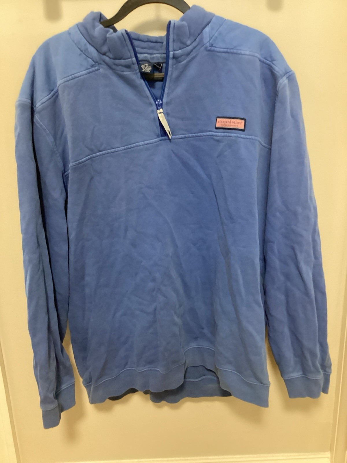 Vineyard Vines Men’s Blue Quarter Zip Pullover Size XXL