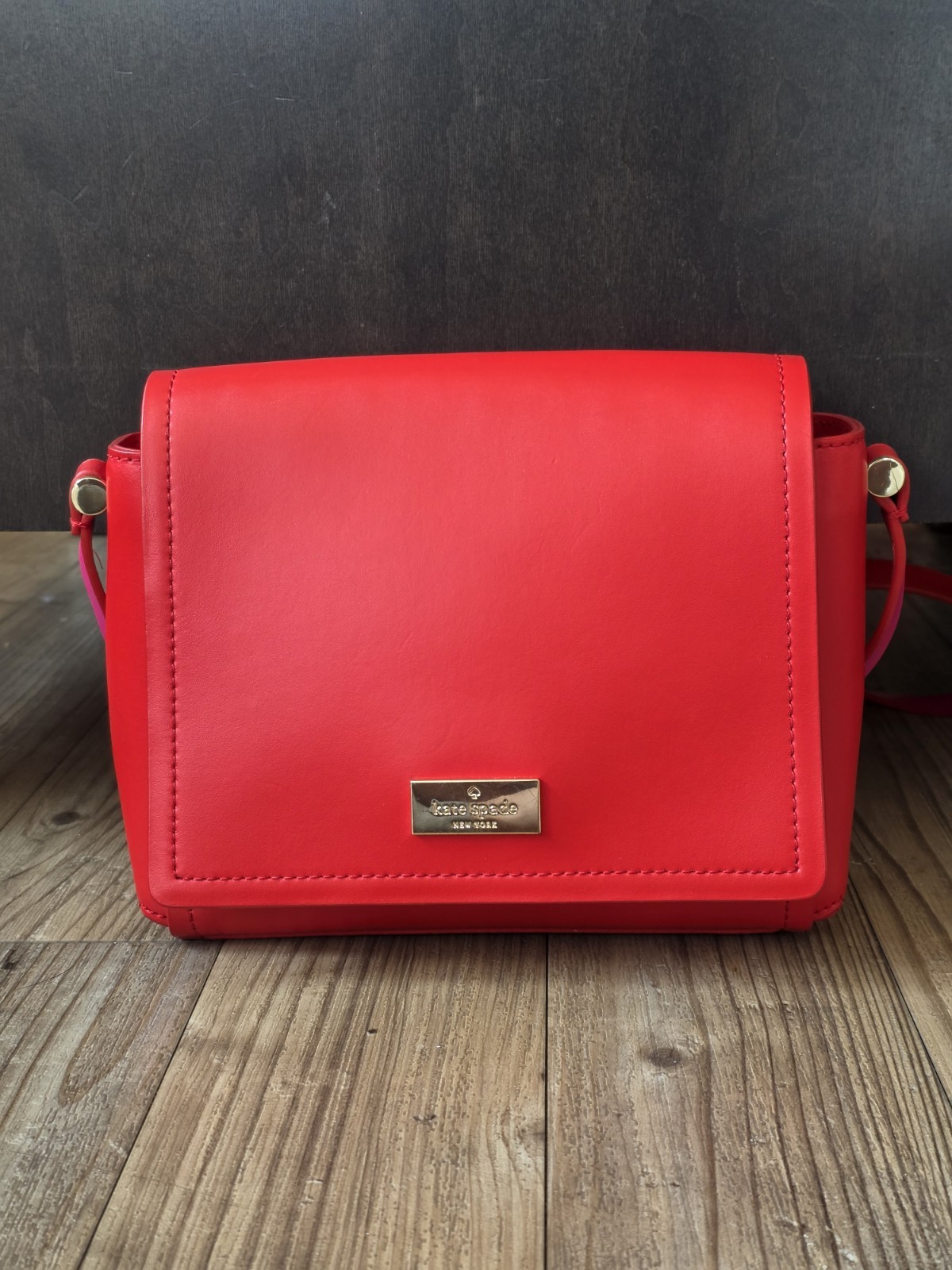 Kate Spade New York Avva Arbour Hill Crossbody Bag in the Geranium/Pink