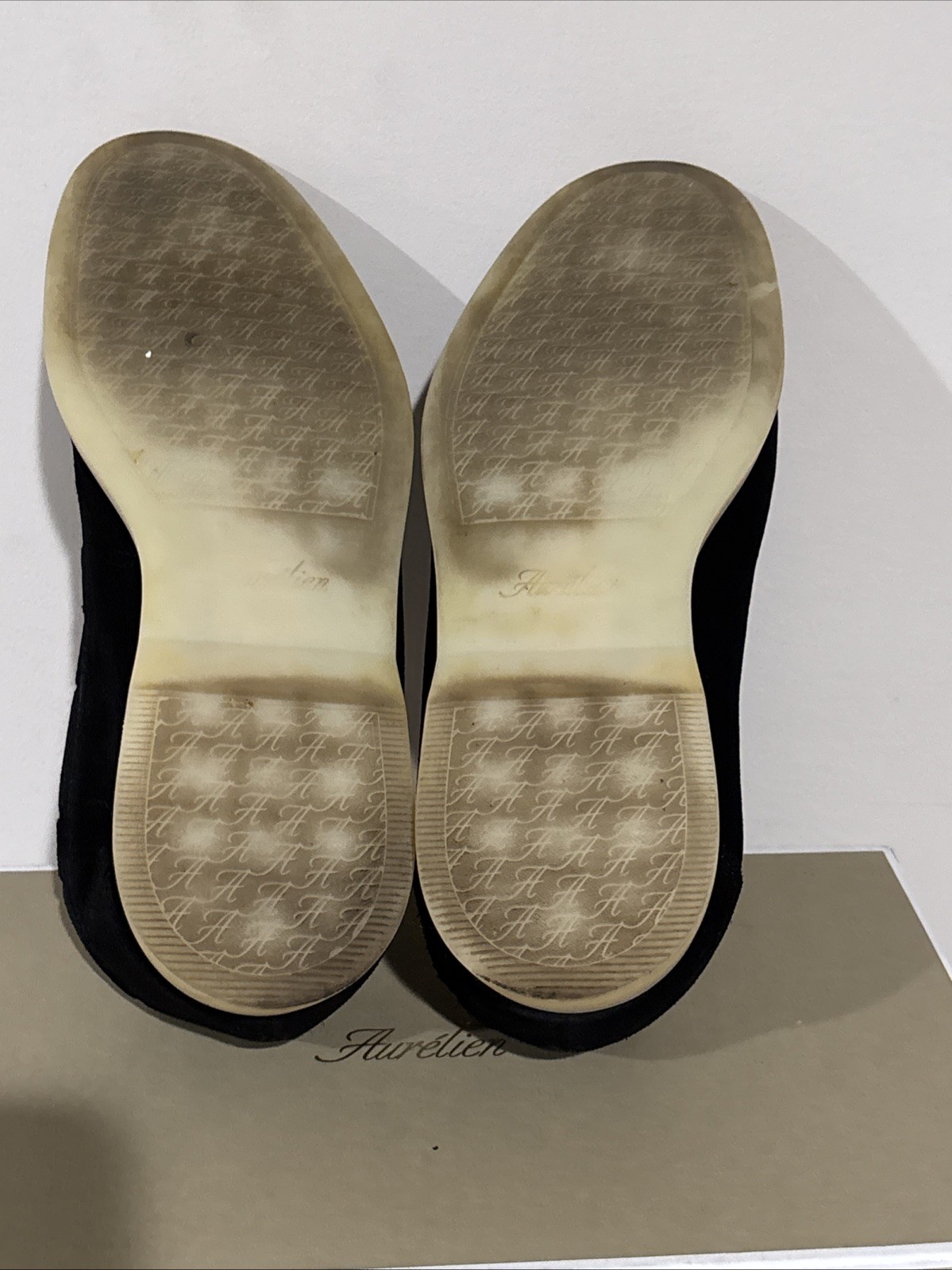 Aurelien Yacht Loafer 2.0 Black SoftEy Suede Men’s EU 43 US 10 w/ Box