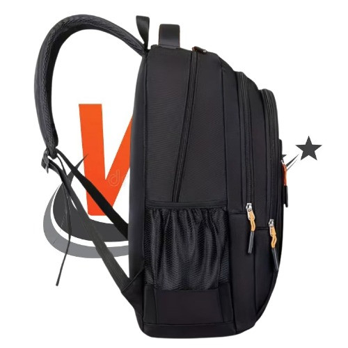 Men Backpack laptop Travel School Bag Large Capacity Black Waterproof University