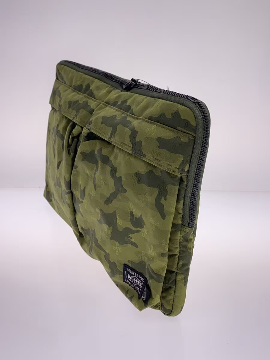 PORTER Document Case Bag GRN Camouflage