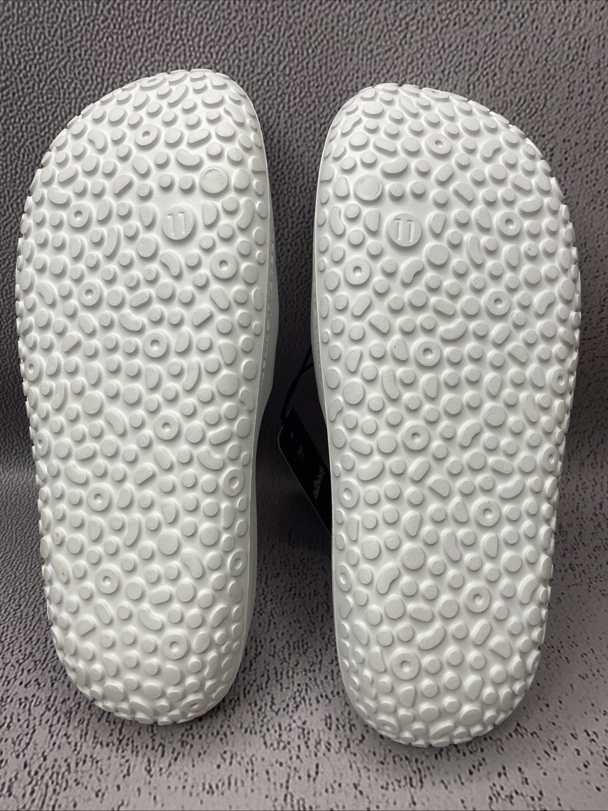 Allbirds Unisex Sugar Slide Sandals White Blizzard Eco Friendly Size W 13 M 11