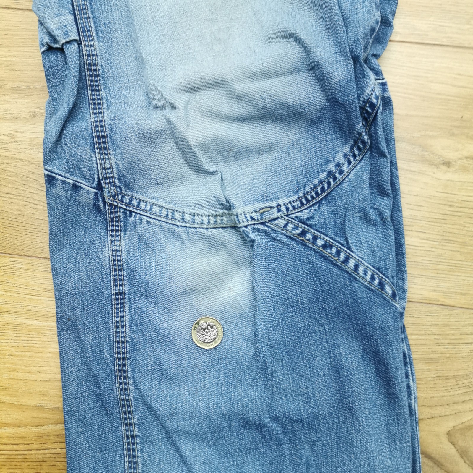 Diesel Type 63 Carpenter Jeans Mens W32 L32 Blue Work Utility Relaxed Fit Loose