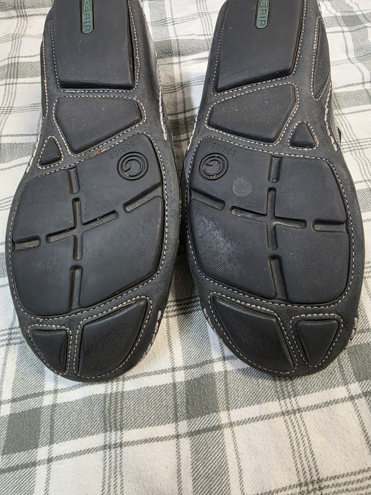Cole Haan Air G Series Black Leather Driving Loafer C05444 G7 Size Men’s 8M