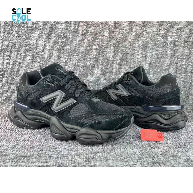 New Balance 9060 Triple Black Suede Sports Sneaker Men’s Shoes U9060BPM