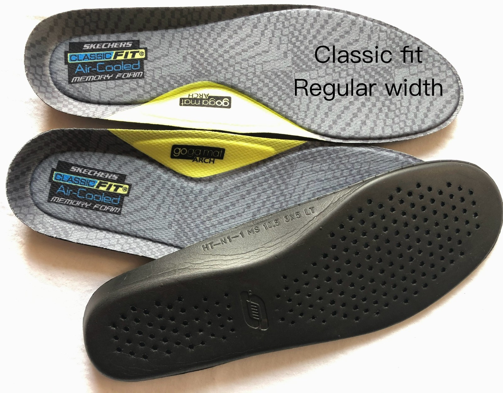 Skechers Memory Foam Air Cooled Goga Mat Arch High Rebound Ms US 7-14