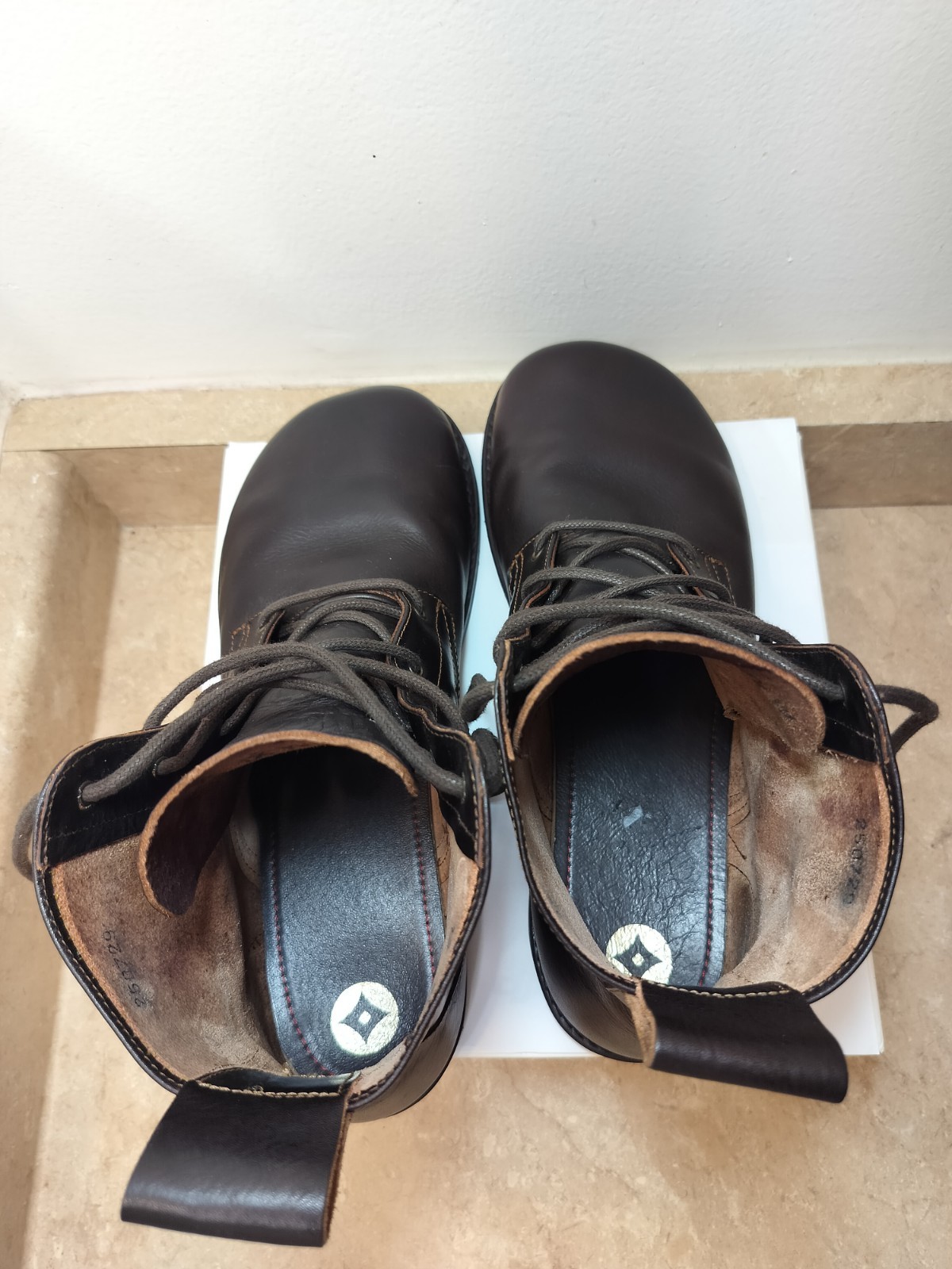 Gaucho Ninja Goodyear Welted Barefoot Chukka Boots – Chocolate Brown Size 12 US