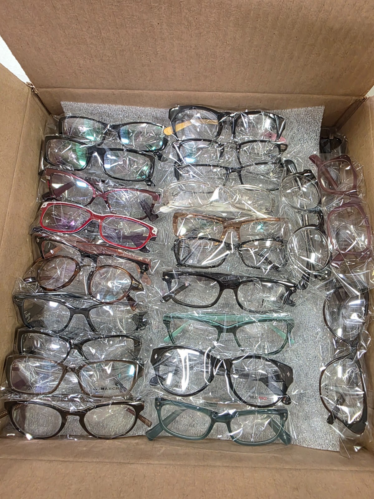 Bulk Lot 50 PCS Optical Frames New Mixed Styles TR90 Acetate Metal Wholesale Mix