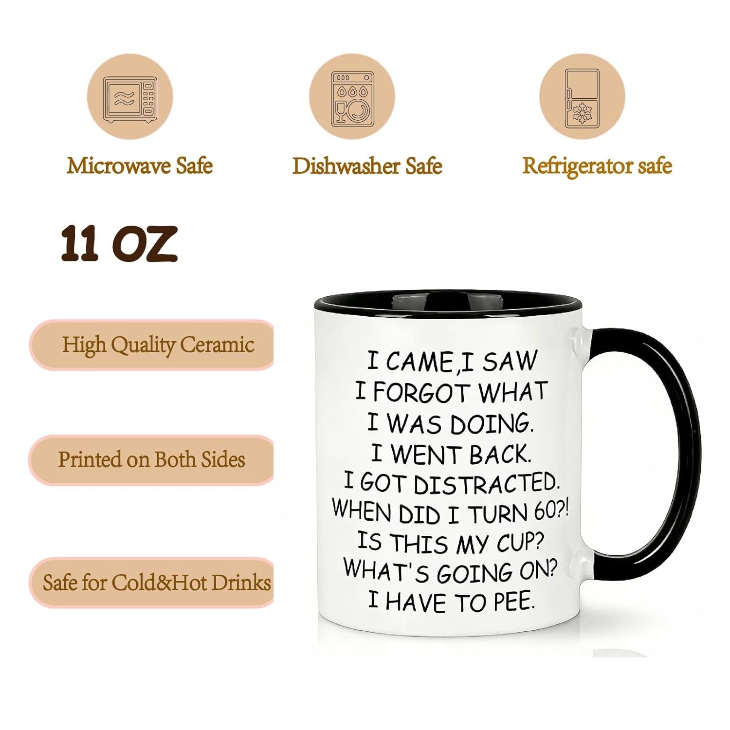 60th Birthday Gift for Women Men Funny Gag Present Idea 60th Bday (71 chars)