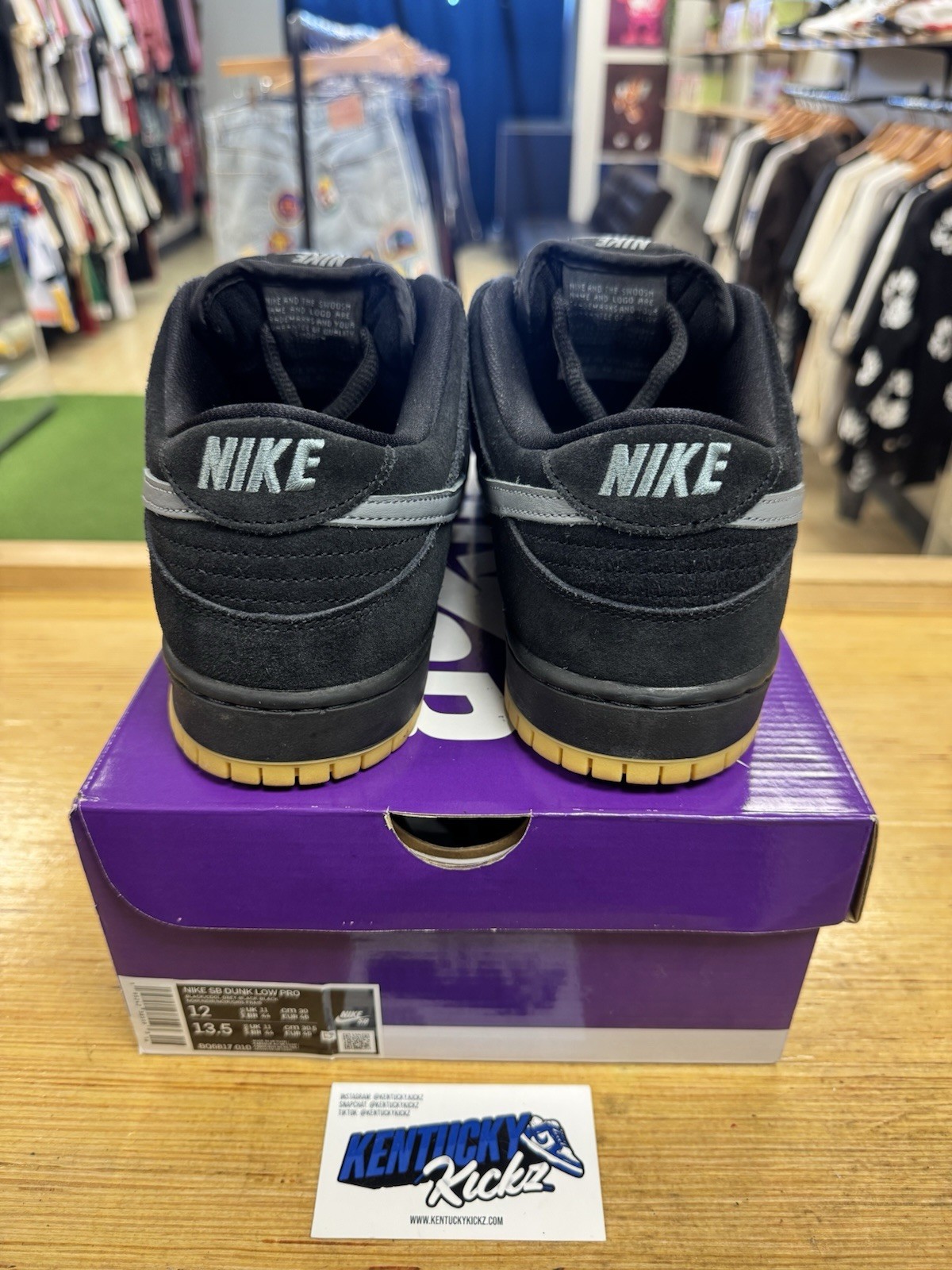 Sz 12 – Nike SB Dunk Low “Fog” (Used 1-2x) BQ6817-010 (SHIPS ASAP)