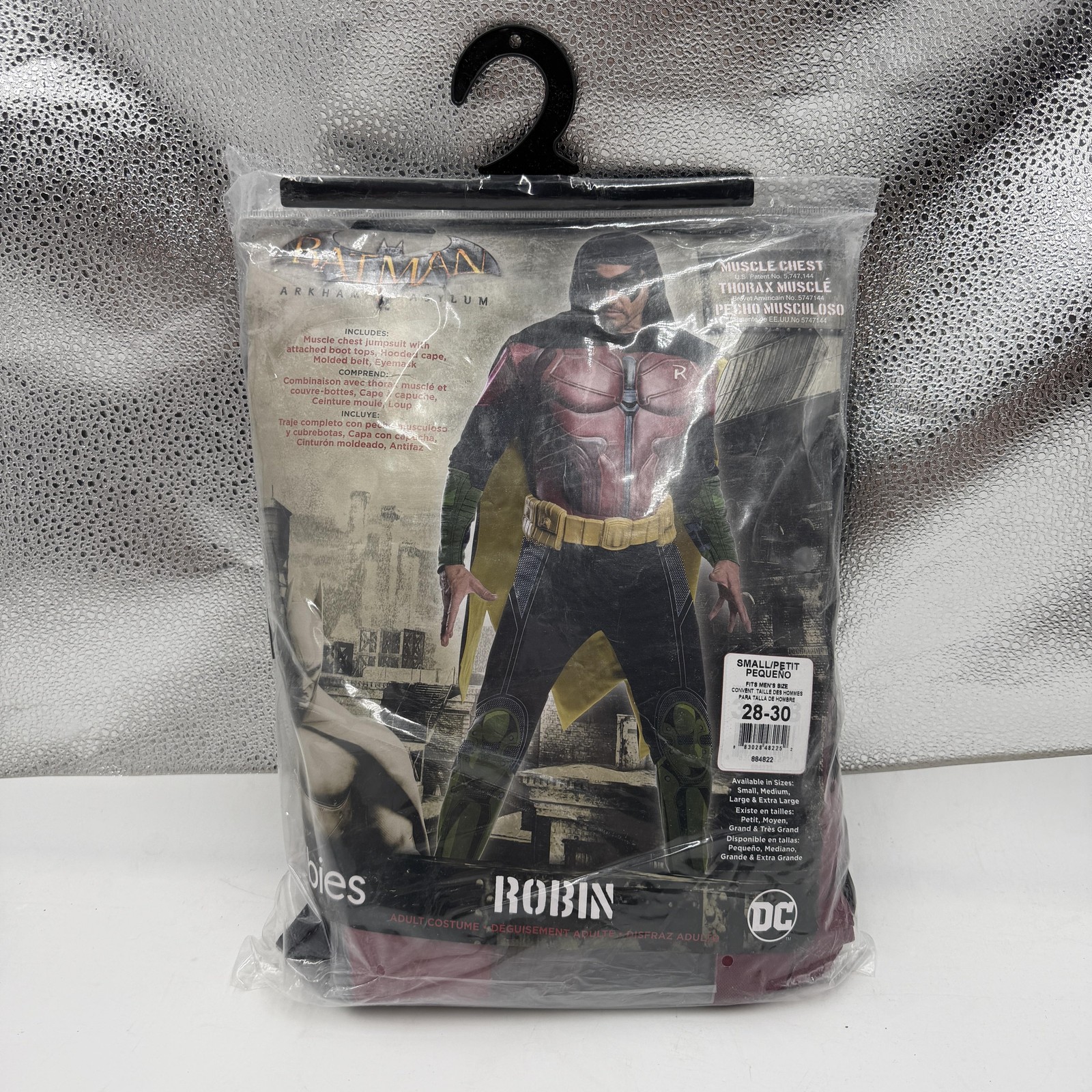 Rubies Robin Batman Arkham Costume, Mens S, DC Comics Halloween 28-30