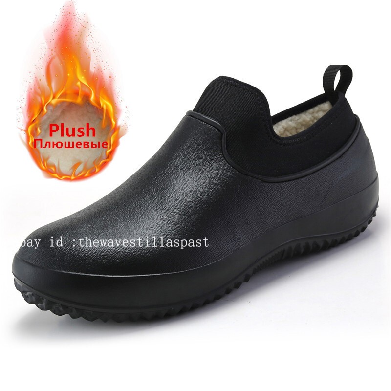 Unisex Shoes Non-slip Waterproof Oil-proof Kitchen Work Cook for Chef Master