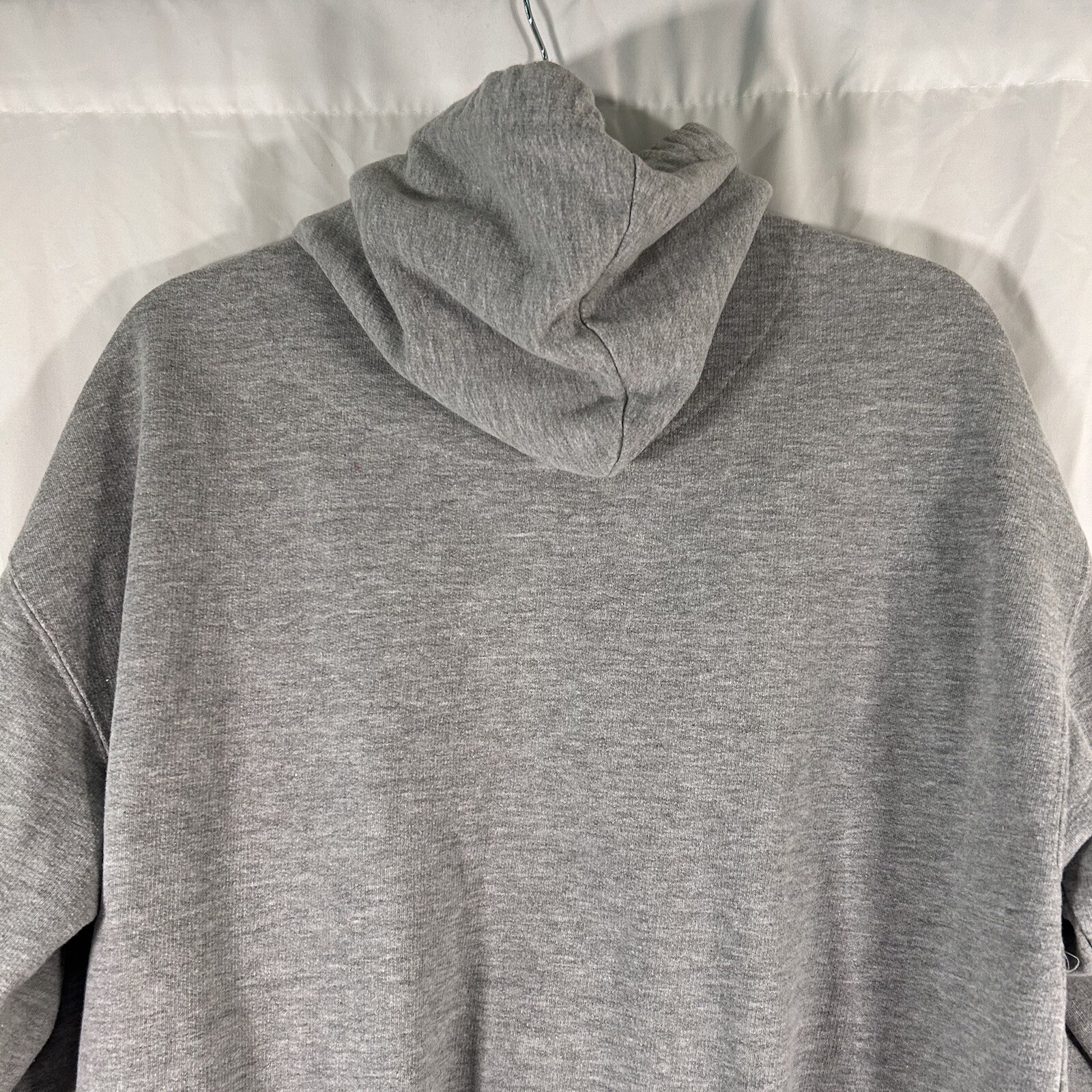 Laguna Beach Hoodie Women’s Large Grey Pockets Long Sleeve Cotton Blend