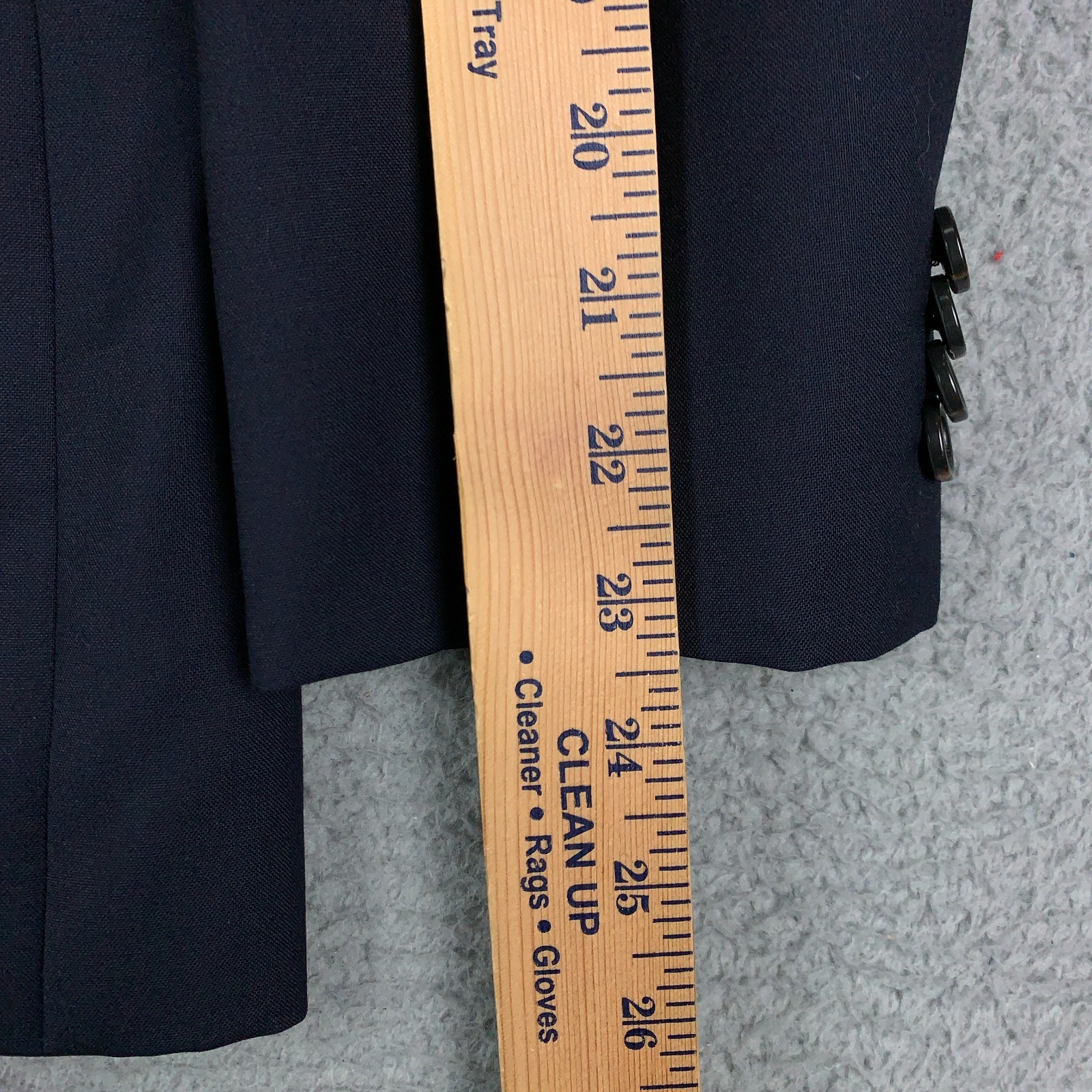 J.Crew Ludlow Loro Piana 2 Piece Suit 40S Navy Slim Super 120’s Wool Pants Sz 33