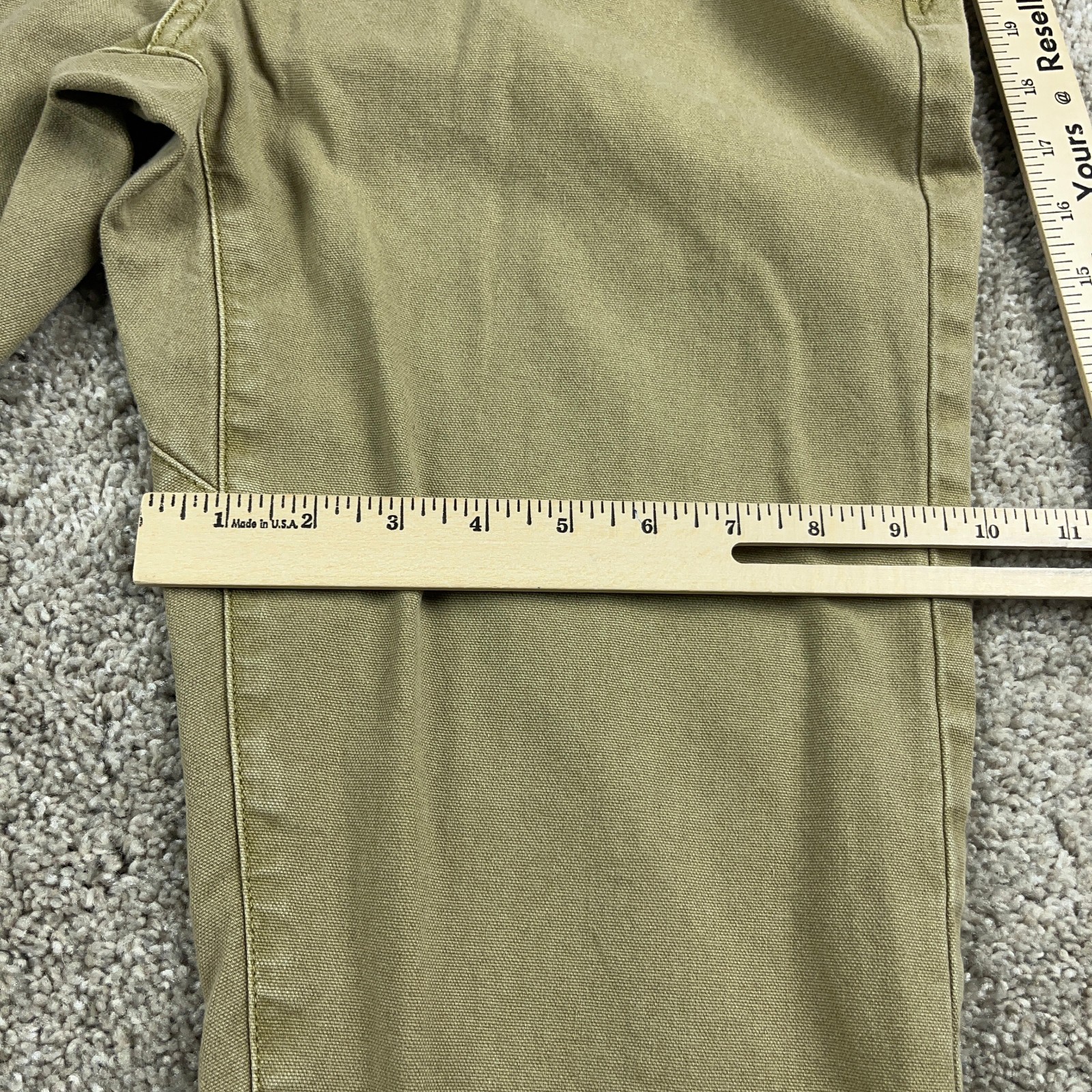 Proof Pants Mens 32 Beige Rover Durable Hiking Cmaping Outdoors Slim Fit 32×32