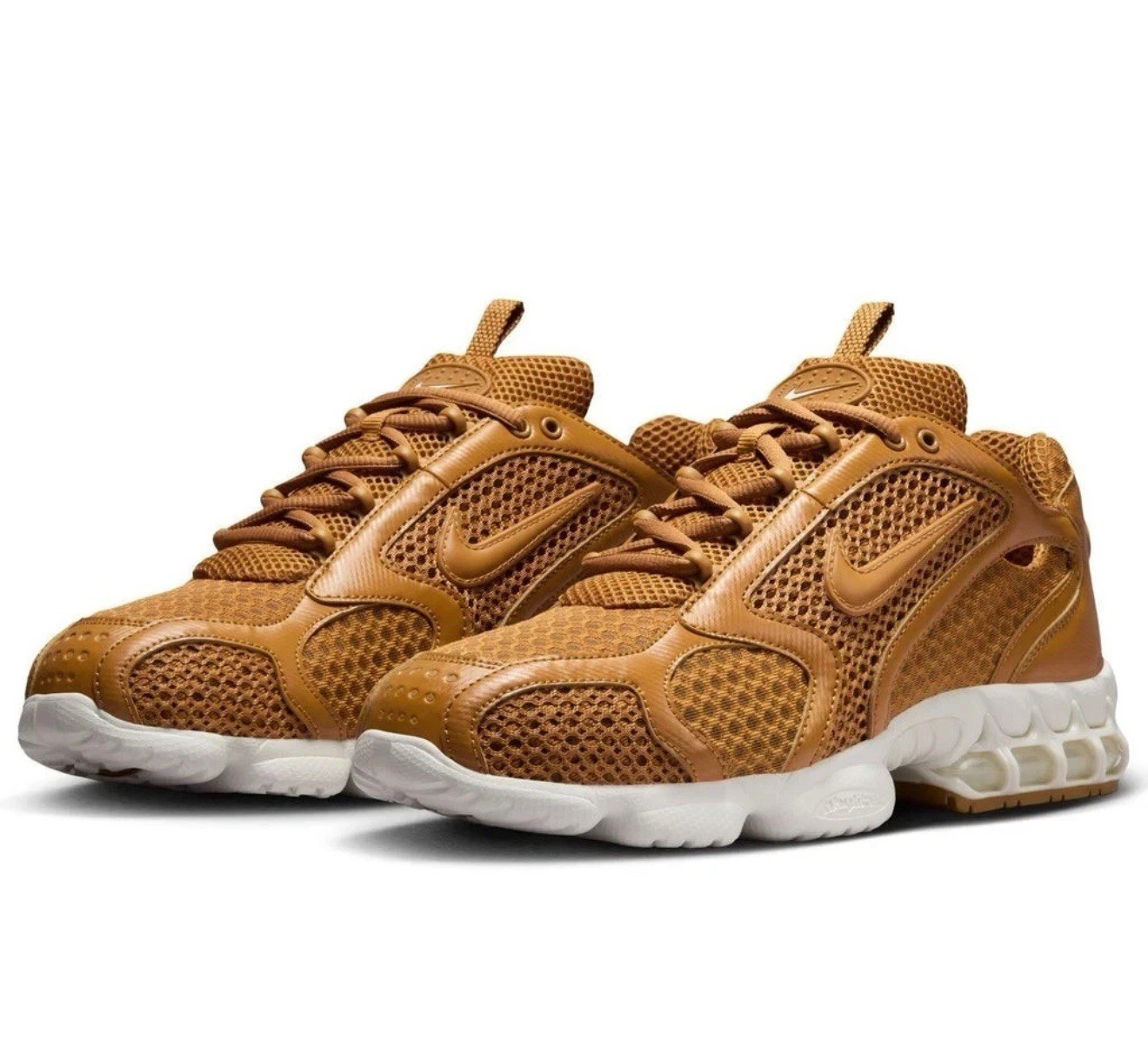 Air Zoom Spiridon Cage 2 Men’s Multi Size Wheat/White-Sail HQ3552-799 Sneakers