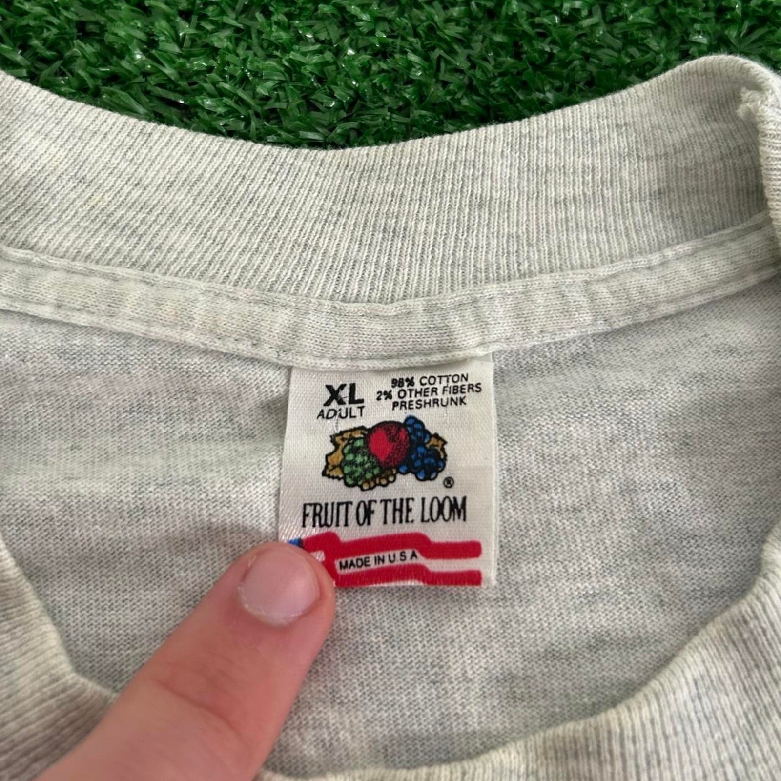 Vintage 90s Sumo Baseball Cartoon Parody Graphic Tshirt Size XL Single Stitch