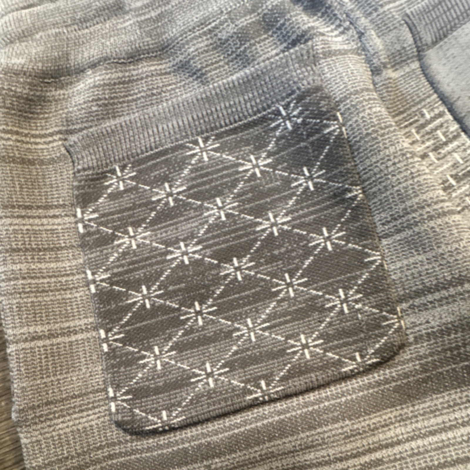 FDMTL Tokyo Japan Patchwork Joggers Gray Size 3 Japanese Streetwear