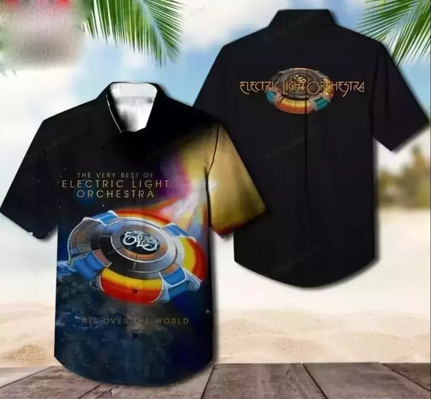 Electric Light Orchestra All Over The World Hawaiian Shirt – Music Lover Gift Sh