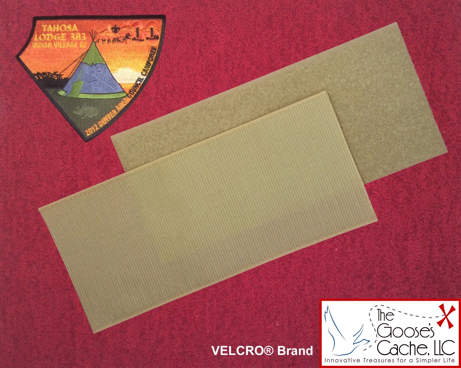 Bulk Sew-on VELCRO® Brand Fasteners for Attaching Patches on Scouts BSA Shirts