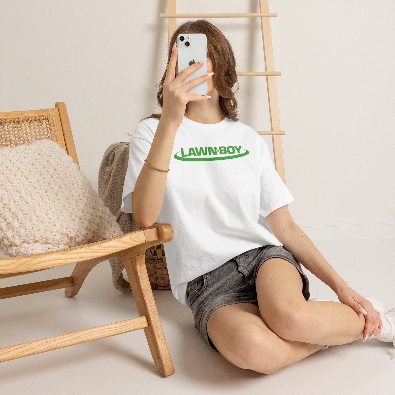 New Lawn-Boy Landscaping Equipment Logo Men’s T-Shirt American Size T-Shirt