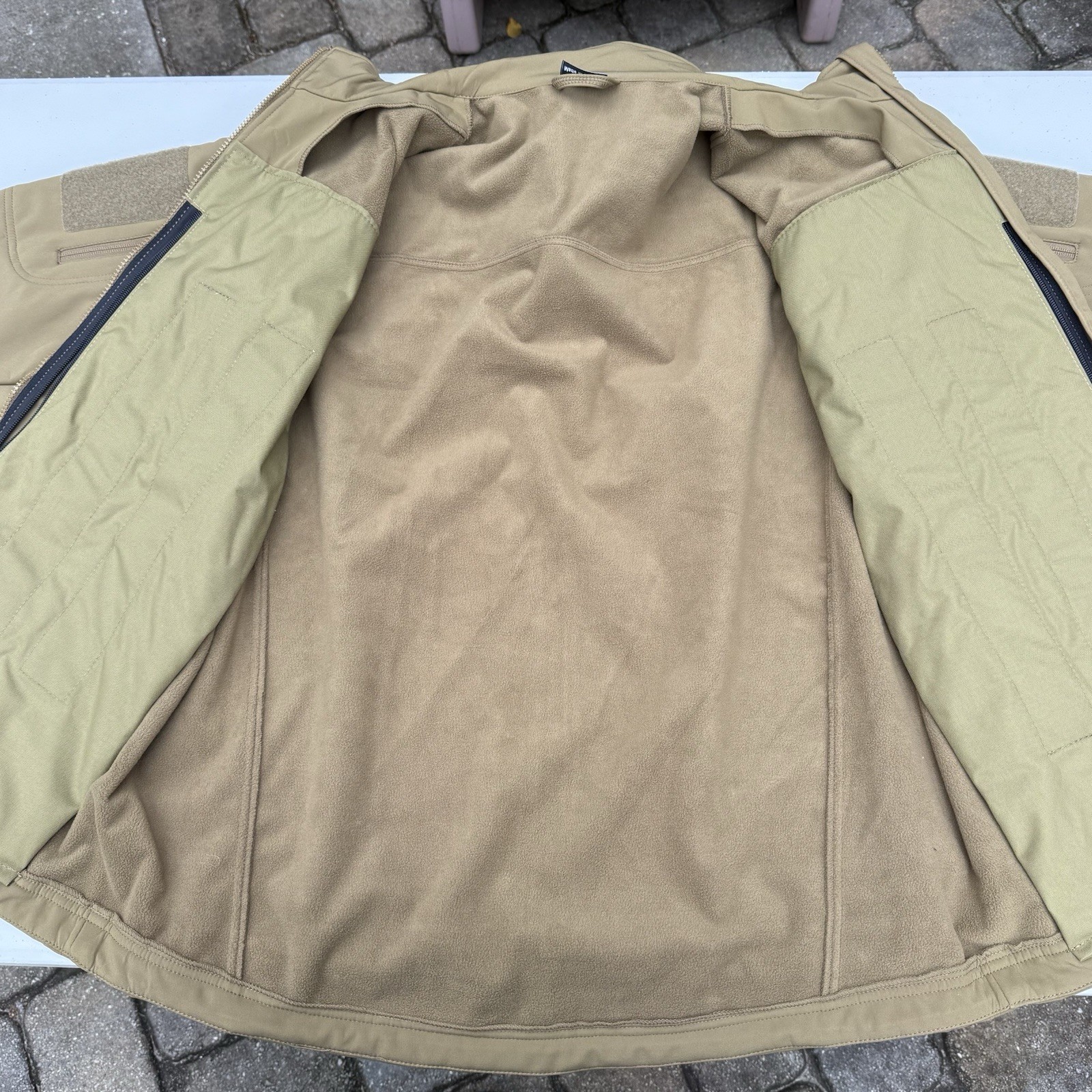 UnderTech Undercover TAN CONDOR PHANTOM SOFTSHELL JACKET 606 Men’s XL Conceal