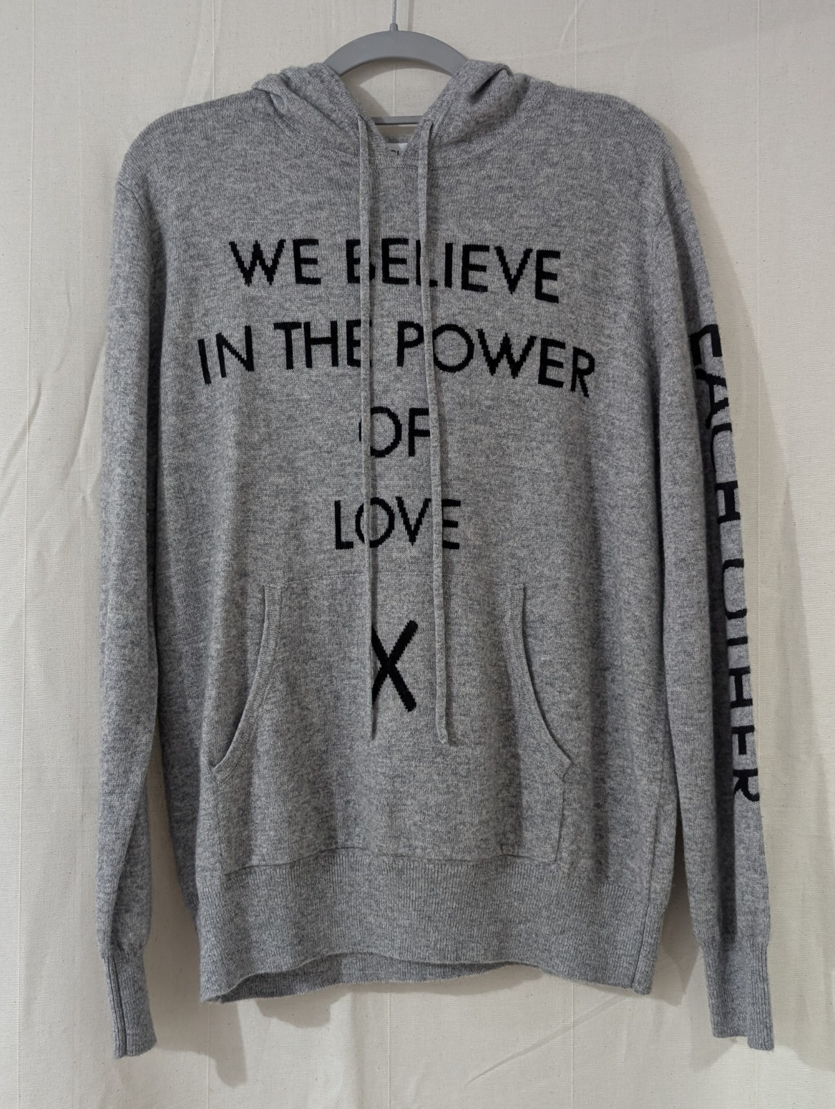 Each Other Women’s M Wool & Cashmere Blend Long Hoody French Brand