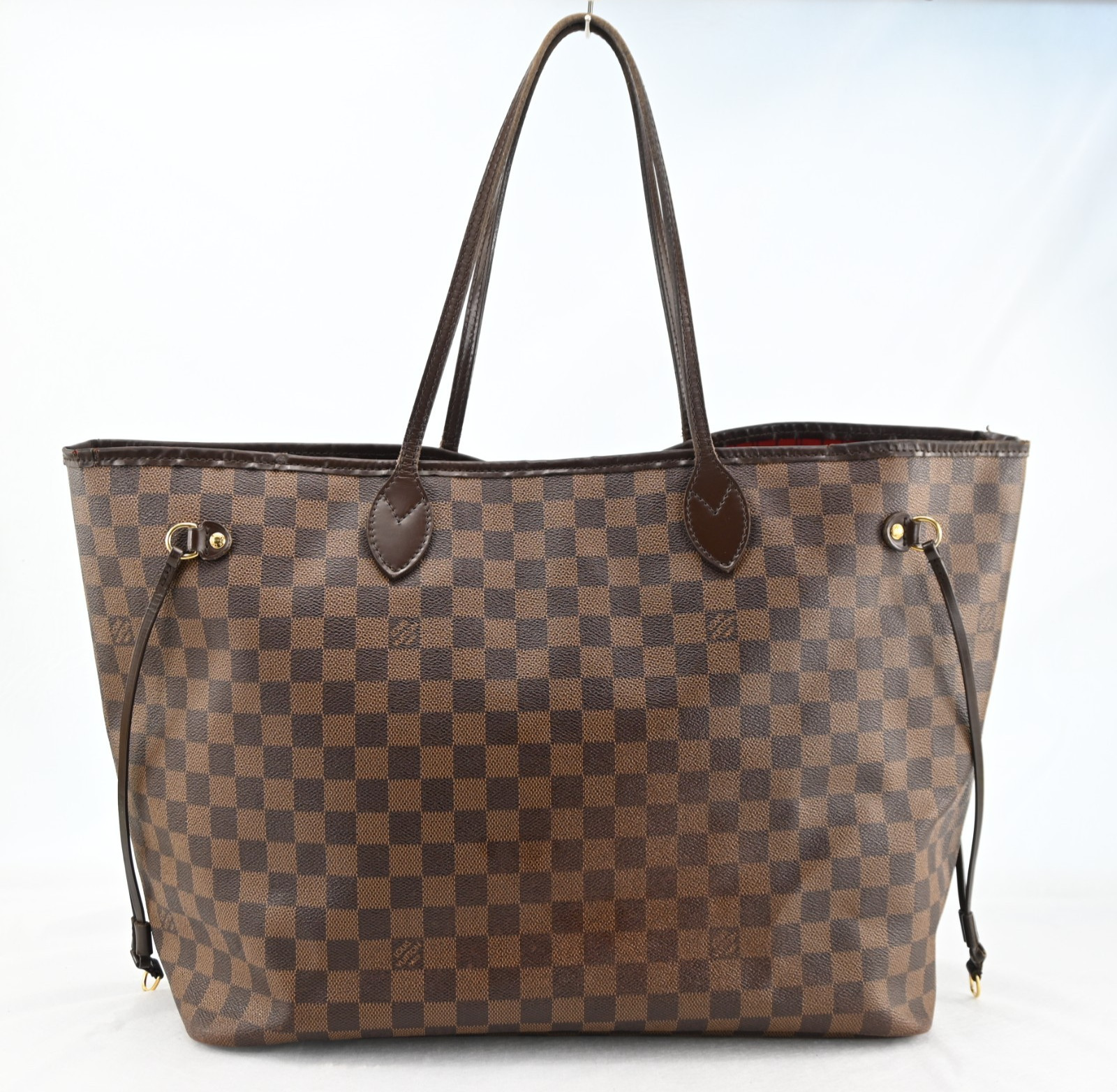 LOUIS VUITTON Damier Ebene Neverfull GM Tote Bag N51106 LV C1965YR806