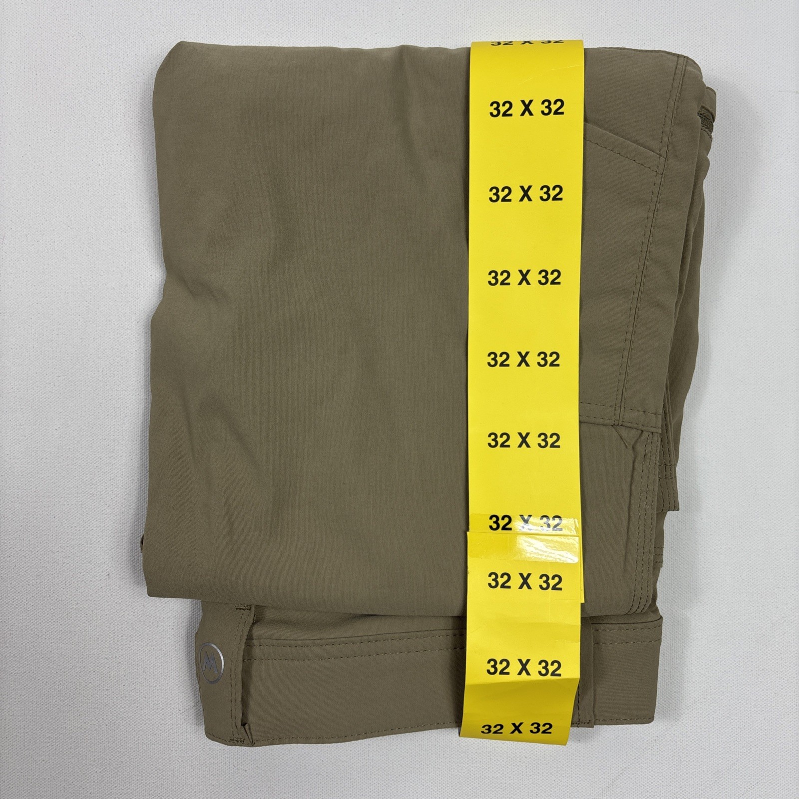 Wrangler Men’s Tech Pant UPF 50+ Regular Fit Tan Khaki 32×32
