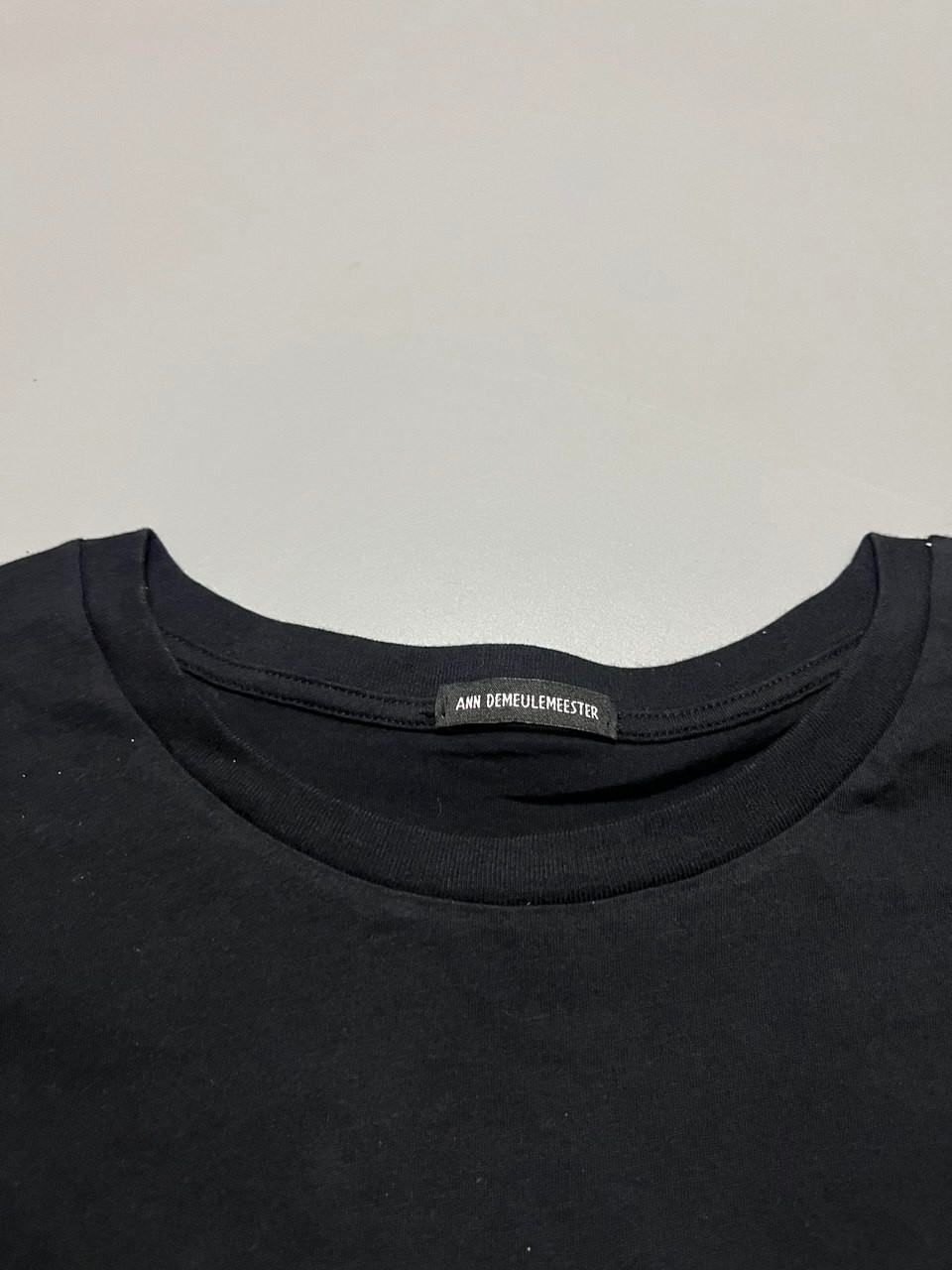 Ann Demeulemeester Emil Relax Fit Boxy T-Shirt ‘Black’ Size L
