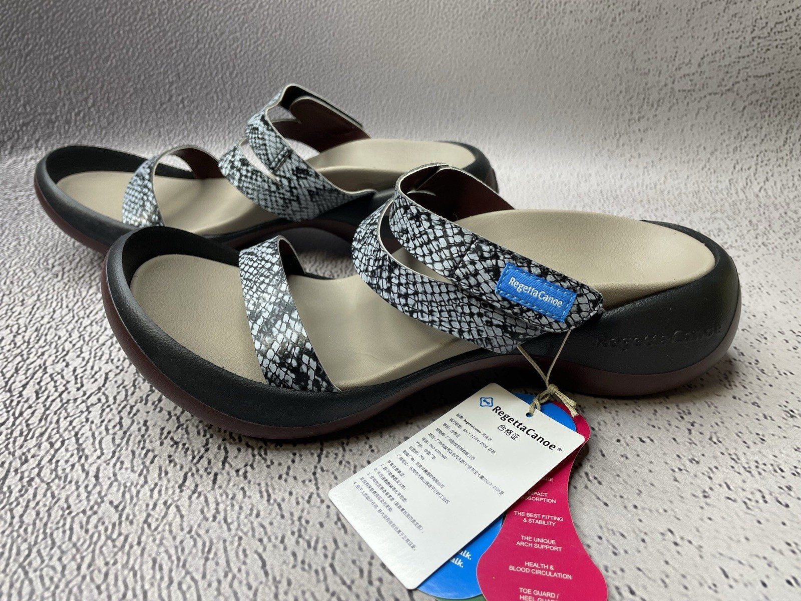 Regetta Canoe Japanese Women’s Multi Slide Shoes Size US 9 UK7