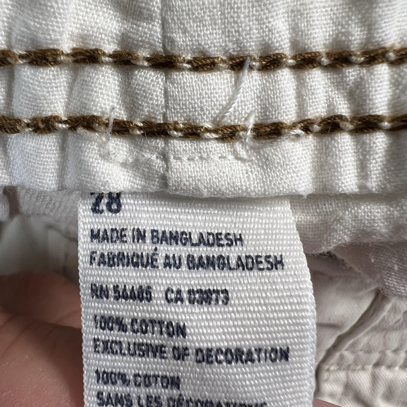 American Eagle Outfitters Longboard Shorts Mens 28 Beige 11 In Inseam Chino