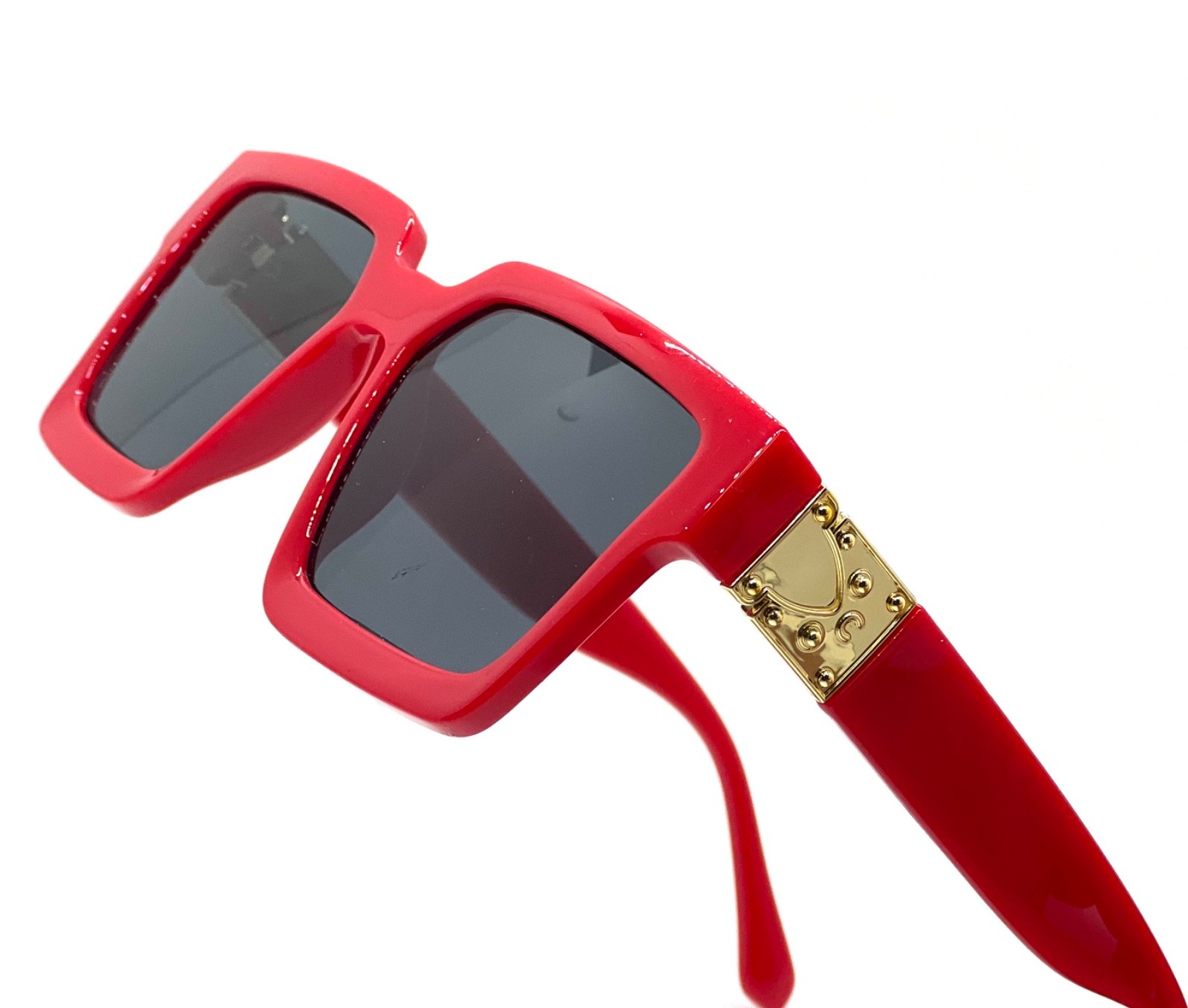 GAZELLE SQUARE SPORT SUNGLASSES OVERSIZED RUN DMC HIP HOP RETRO DESIGNER CLASSIC