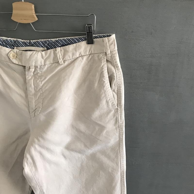 Men Maurizio Baldassari Trousers Beige Linen 40 /