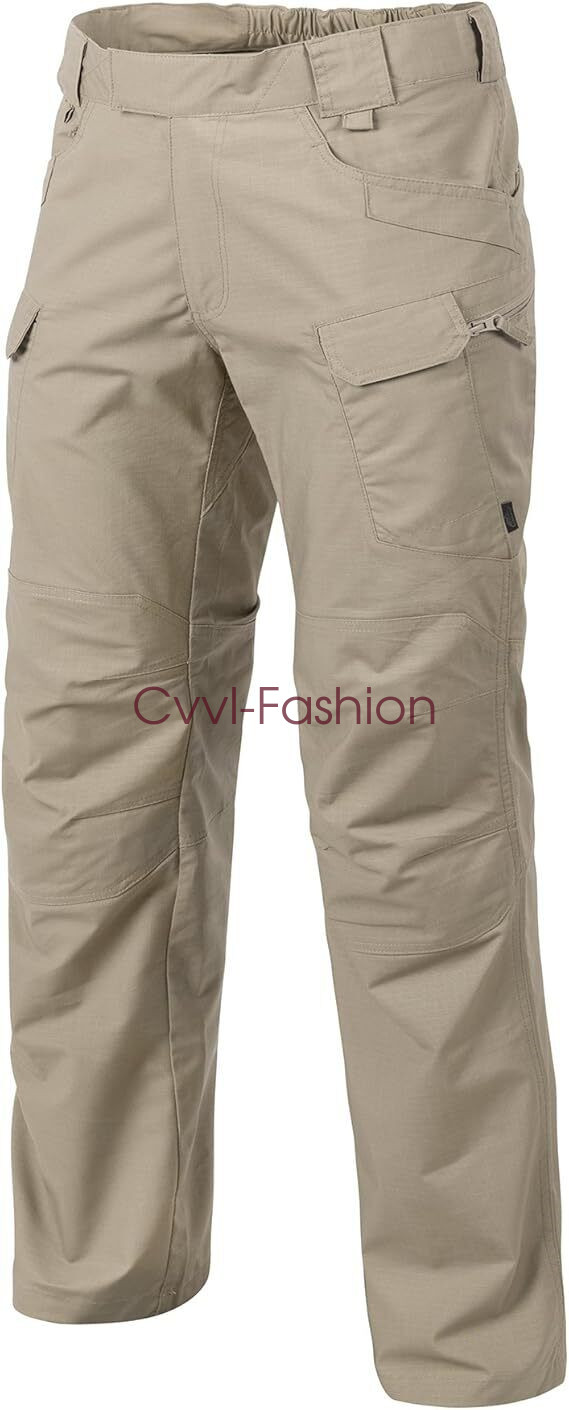Tactical Mens Cargo Pants Waterproof Work Pants Outdoor Hiking Combat Trousers