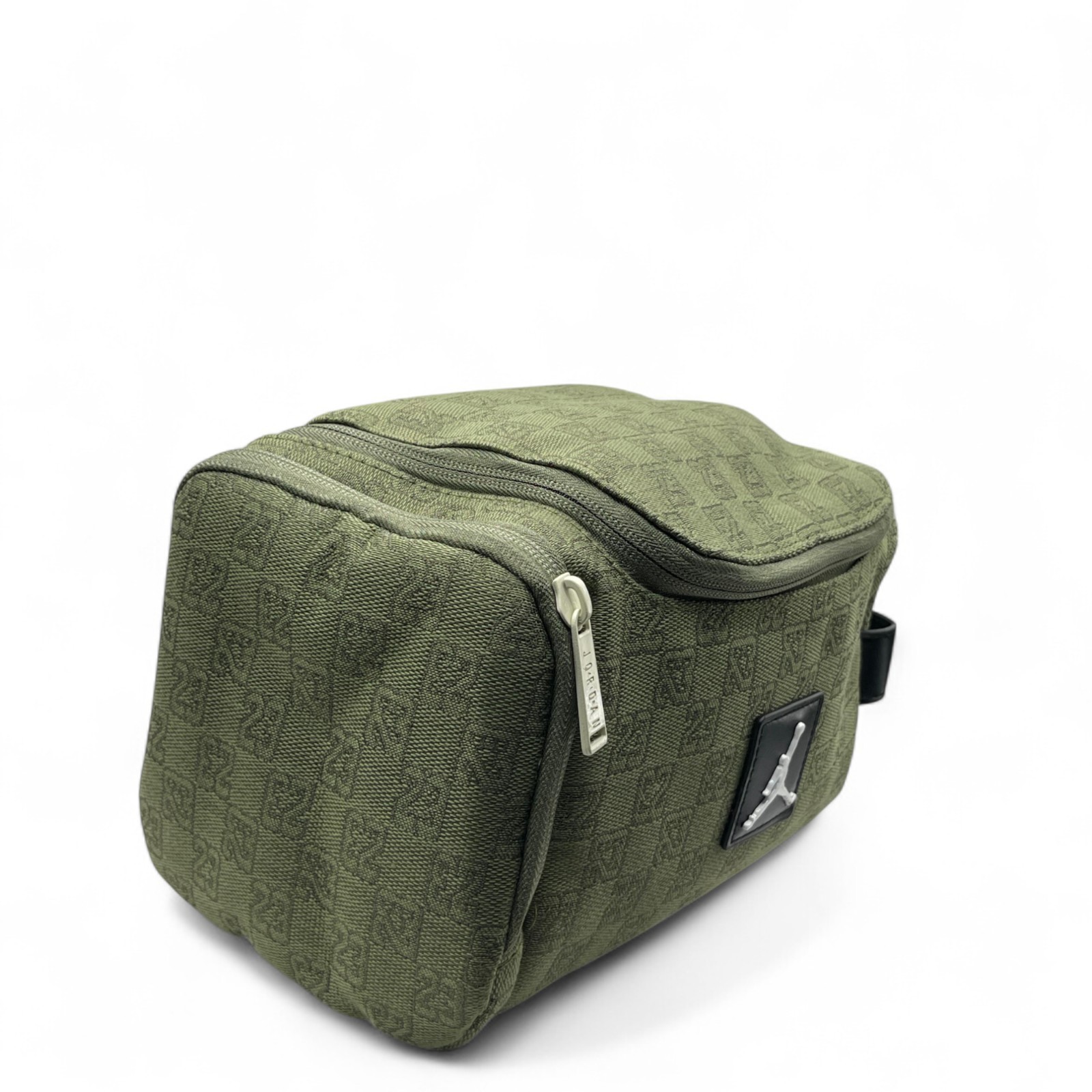 Air Jordan Monogram Logo Jacquard Dopp Kit 5.9L Luxury Travel Bag