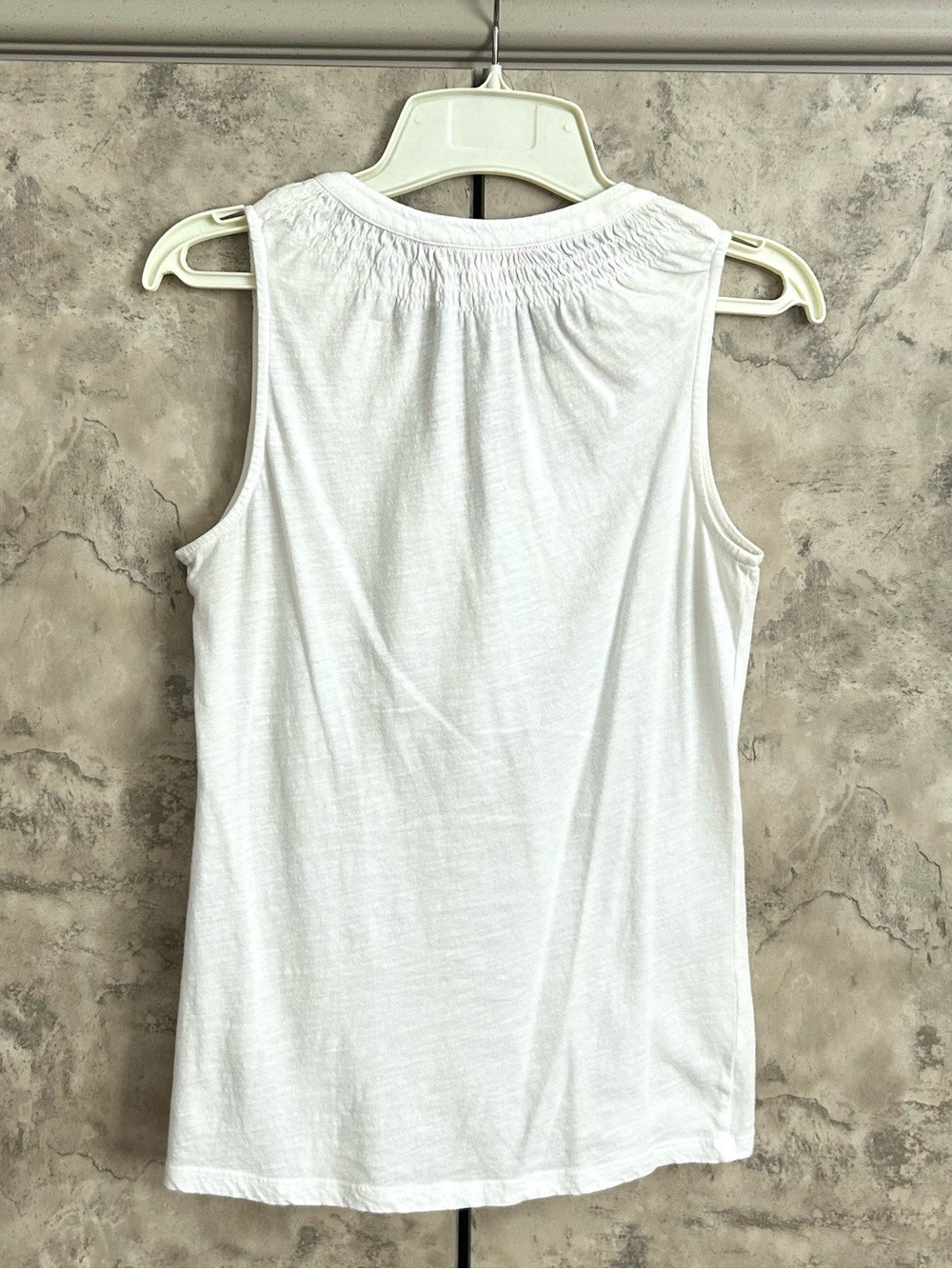 Lilly Pulitzer White Essie Sleeveless Knit Top; XXS