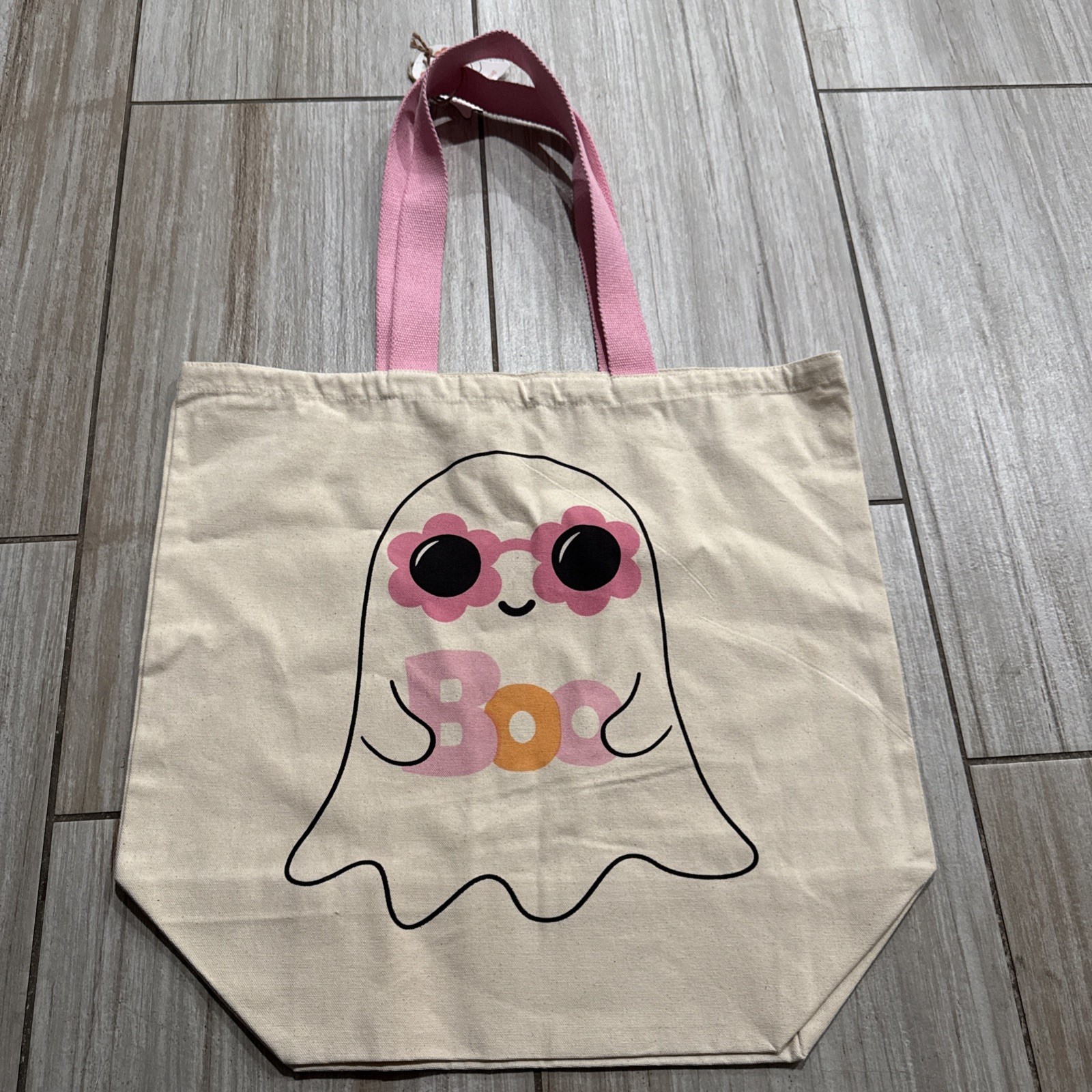 Boo Ghost Re-Usable Tote Bag