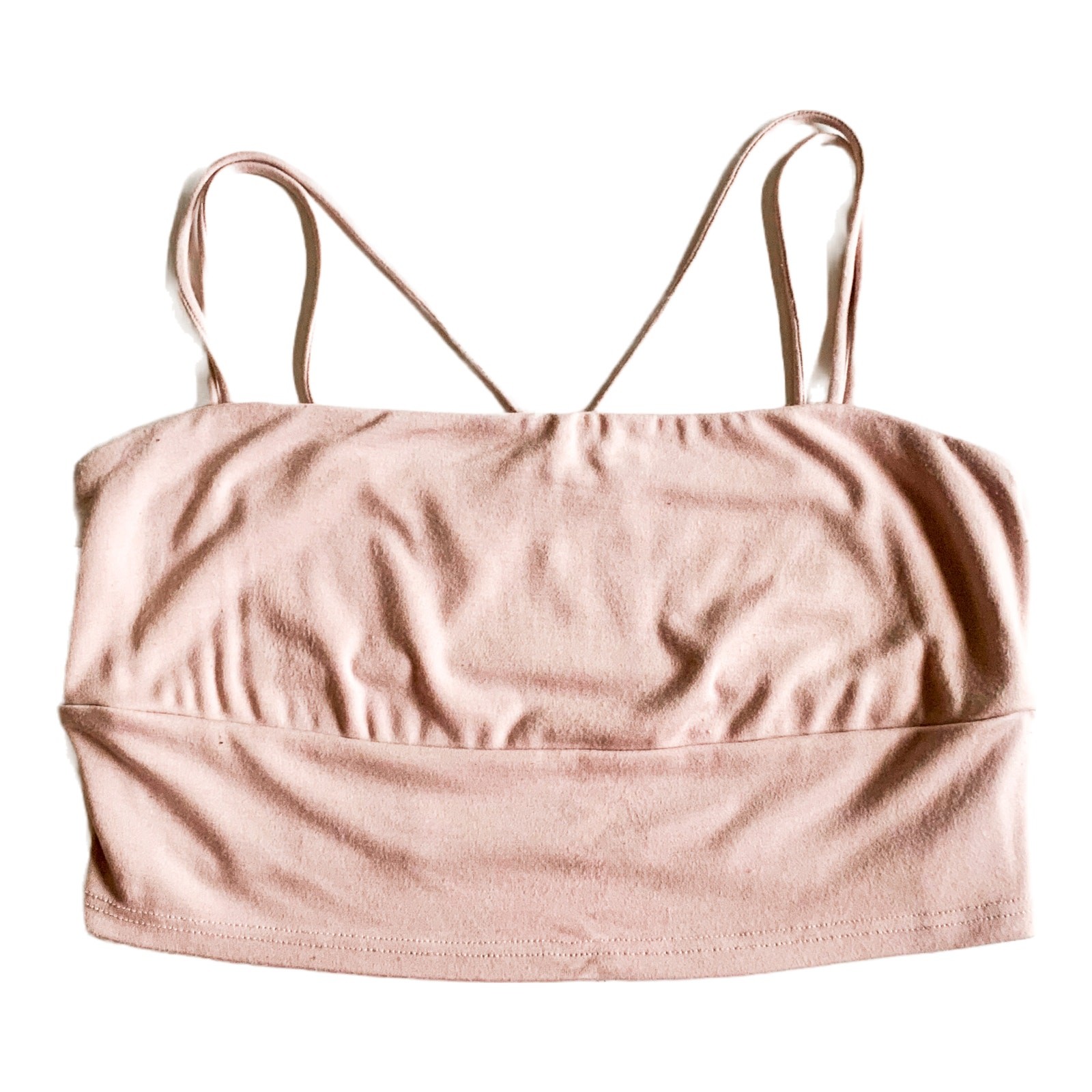 Urban Outfitters Celeste Square Neck Cami Rose Medium