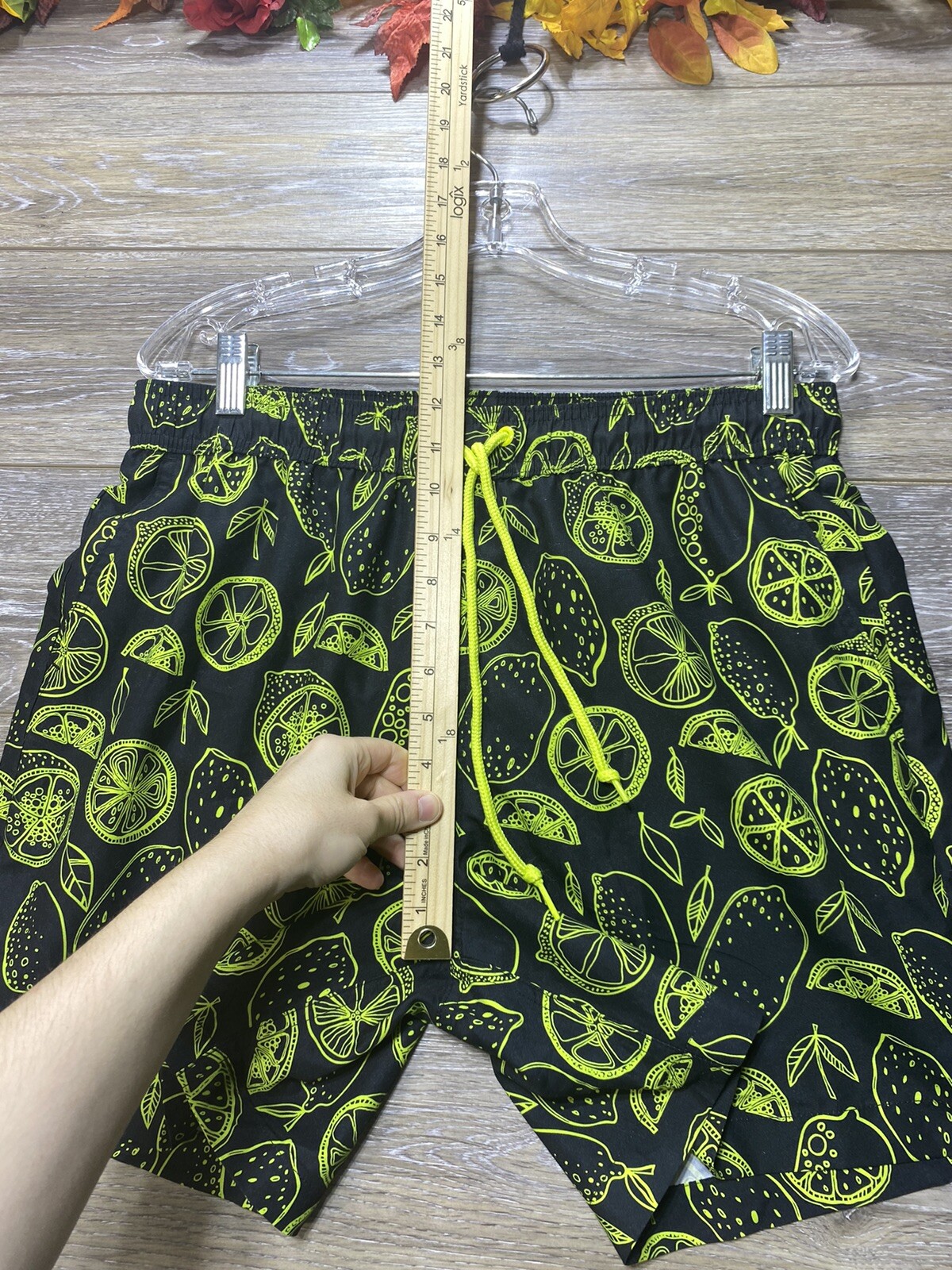 George Swim shorts Size Medium 32-34” Elastic Drawstring Waist Pockets Quick Dry